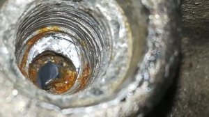 Toyota удаление свечи накала на снятой головке