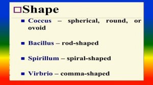 CLASSIFICATION OF MICROORGANISMS