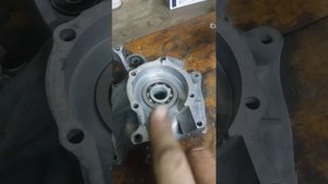 Установка подшипников коленвала в 2т скутер часть 2