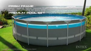 Каркасный бассейн Intex® Clearview Prism Frame™ Premium Above Ground Pool