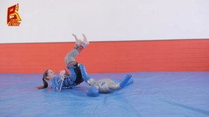 Тренировка бросков и партера с борцовским чучелом (манекеном). Грэпплинг и борьба. Анжелика Пиляева