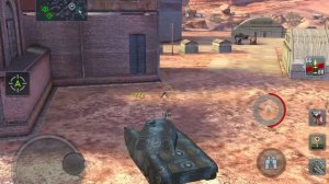 Посхалка на карте Золотая долина World of tanks blitz