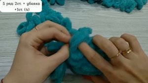 Alize Puffy вяжем руками зайку