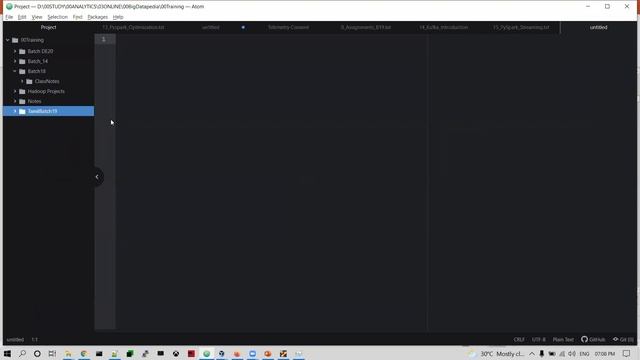 Day 1 - Full Stack Data Engineer Bigdata+Docker+AWS+Azure+Snowflake Class Introduction - June 2021