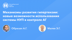 Механизмы гипертензии: новые возможности системы натрийуретических пептидов в контроле АГ