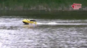 Прикормочный карповый кораблик МИКРОБОТ СЕДНА-1-LUX