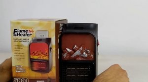 ?Обзор 3D ОБОГРЕВАТЕЛЬ FLAME HEATER