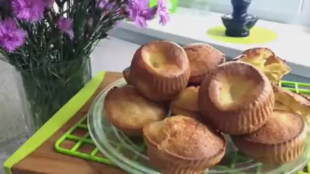 Быстрые булочки из блинного теста. Выпрыгивающие булочки.