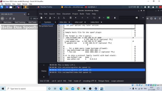 DNS Spoof Practical In Hindi Part 2 (Linux) смотреть онлайн