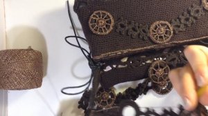 Пуговица крючком. Мастер класс Елены Ситниковой