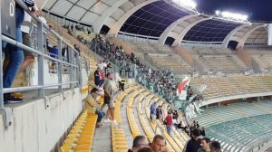 Bari - Monopoli 1-1. Cori curva tifosi ospiti