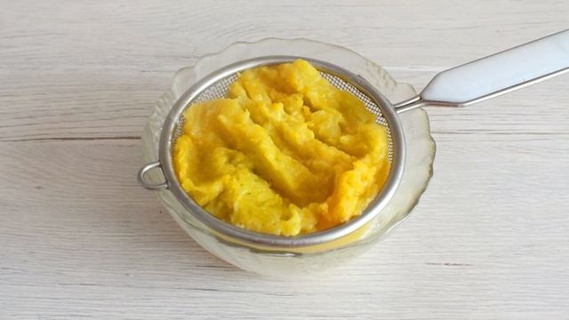 Десерт из творога и тыквы