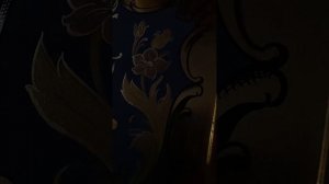 Роспись мебели. Столик-бюро, расписанный в стилистике Шинуазри (2023г.)