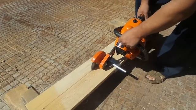 Насадка для бензопилы - циркулярка производство НМЗ ￼ смотреть онлайн