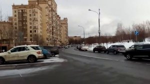 Москва 1928 улица Светланова, ЖК Шуваловский зима день