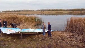 зарыбление пруда "СТЕПНОЙ" часть 1