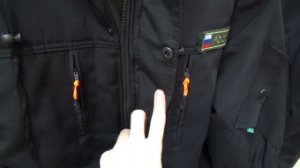 костюм горка зимняя черная