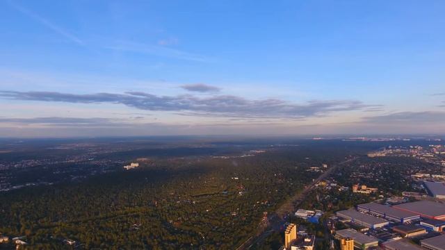 Удельная Раменский район С высоты птичьего полёта