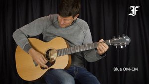 Furch Blue OM-CM Acoustic Guitar