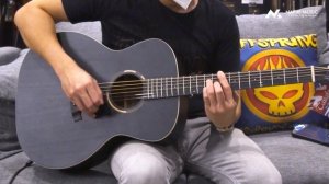 Tanglewood TWBB OE Blackbird Folk in Smoke Black Satin