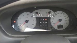 Рено Сценик 1 1.6v 2001 год, проблемы с приборной панелью