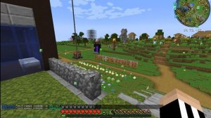 Minecraft -  Городишко #52 Создаю Бродильный аппарат из мода Immersive engineering