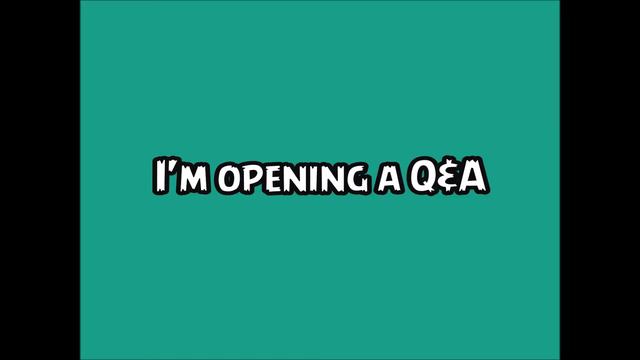 I'm openening a Q&A смотреть онлайн