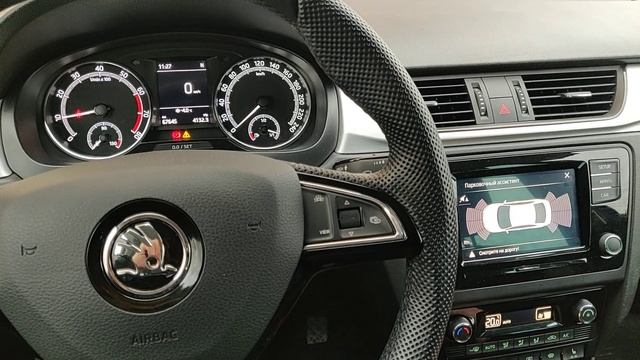 Ошибка "перед выходом переведите селектор в P". Skoda Rapid 1.4 dsg.