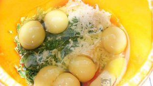 Гренки с сыром и зеленью