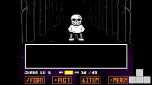 Что, если бы Санс не сдержал обещание? UNDERTALE: promised. (Sans Fight) by AleAtorio3