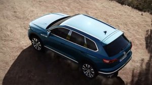Volkswagen Touareg 2020 пневмоподвеской Animation