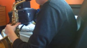 Round Midnight played on alto saxophone