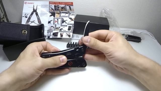 Мультитул Ganzo G302B с GearBest | Посылки из Китая (unboxing) смотреть онлайн