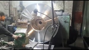 Токарные работы большого диаметра.