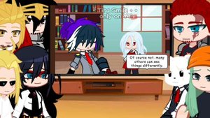 Pro Heroes Class 1-A and Lov react to this sword // mha\bnha // Gacha Club //