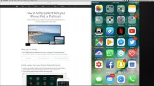 How to Airplay in iOS 10 - airplay mirroring from iPhone iPad iPod
