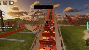 КРУТЫЕ АМЕРИКАНСКИЕ ГОРКИ В РОБЛОКСЕ😍Roblox Theme Park HeideLand