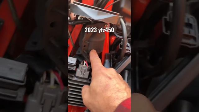 2023 yfz450 Tether Chord Install