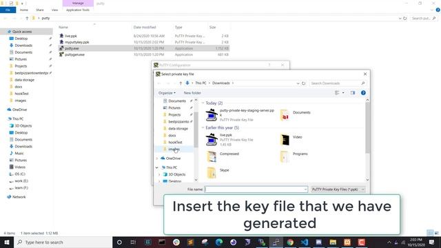 EC2 with PuTTY - passphrase for key imported-openssh-key смотреть онлайн