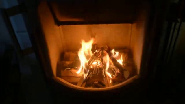Горение печи камина Hwam 3120 смотреть онлайн