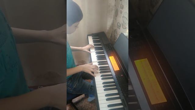 Моё второе сочинение на фортепиано
