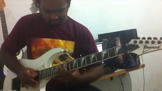improviso com ibanez rg 350 dx смотреть онлайн