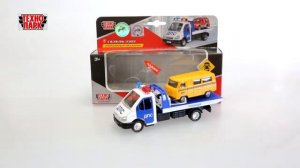 "Технопарк". Машинка ГАЗЕЛЬ ЭВАКУАТОР ДПС (162318)