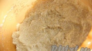 Десерт из манки и яблок