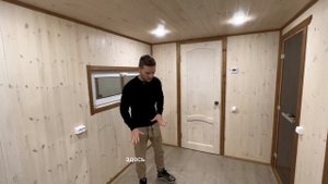 Угловая каркасная баня серии "Урал"!