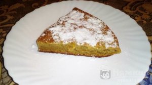 Нежный пирог из детского пюре