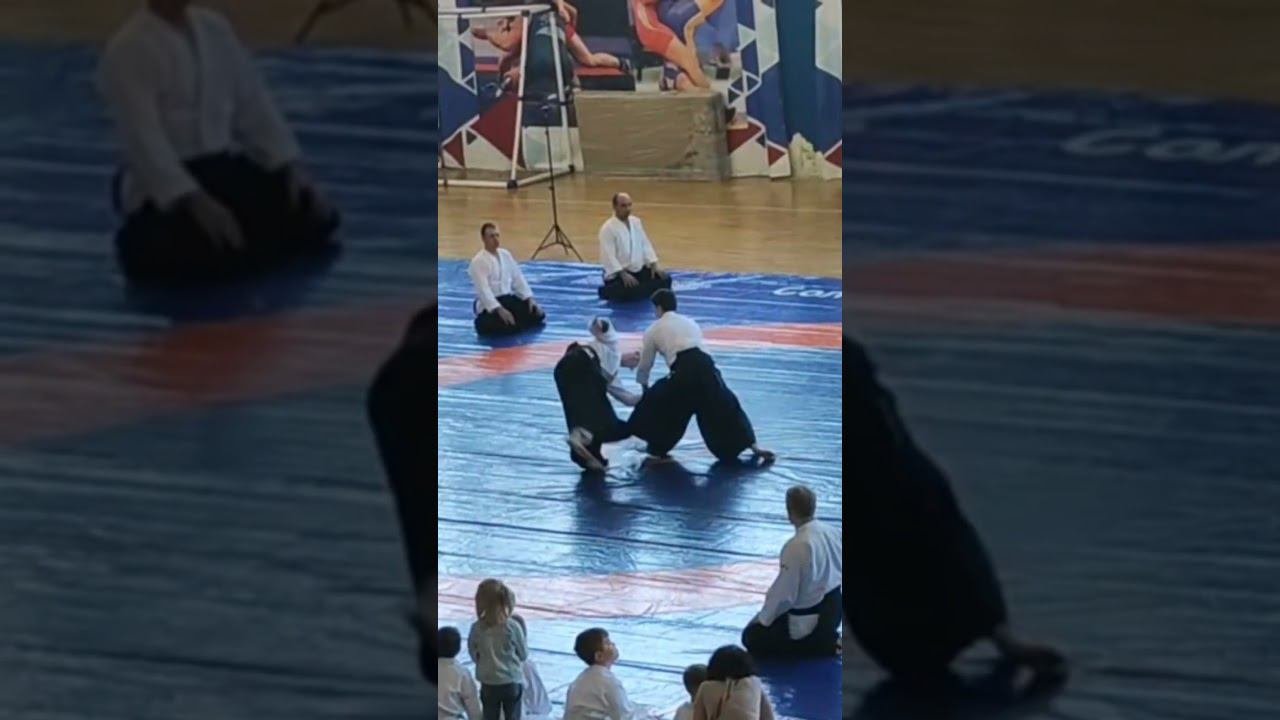 Два разных айкидо в одном выступлении. #shorts