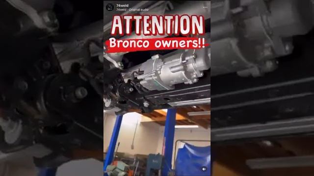 bronco steering rack broken!?!?!