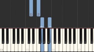 Amanda The Adventurer Piano Puzzle Song (Piano Tutorial) [Synthesia]