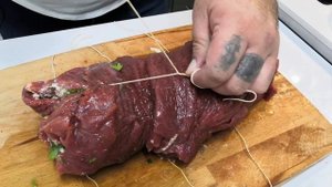 Рулет  Мяса Говядины в Духовке